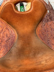 Used Kathy's 16" Western Show Saddle with Matching Headstall