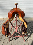 Used Sulphur River 17” Cutter Western Saddle