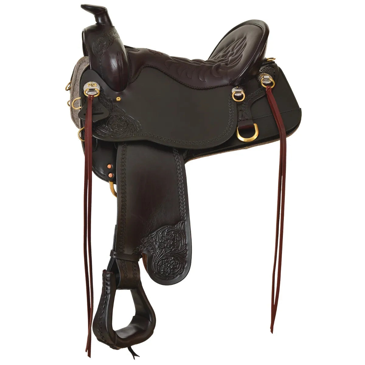 Tucker T60 High Plains Western Trail Saddle