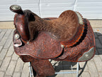 Used Tex Tan Hereford Brand 15.5” Western Saddle