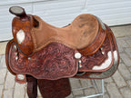 Used TexTan Hereford Brand 16” Western Show Saddle