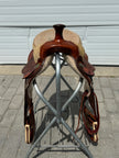 Used Saddle Smith Saddlery 14.5” Western Ranch Saddle