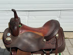 Used Circle Y Pat Earnheart 17” Western Cutter Saddle