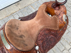 Used TexTan Hereford Brand 16” Western Show Saddle