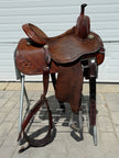 Used Martin Crown C 14” Western Barrel Saddle