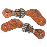 Circle Y Copper Sunflower Spur Strap