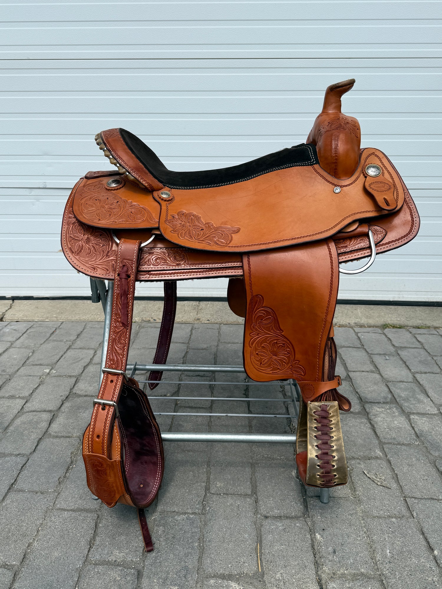 Used Billy Cook, Greenville, TX 20” Western Roper Saddle
