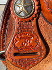 Used Sulphur River 17” Cutter Western Saddle