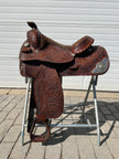 Used Tex Tan Hereford Brand 15.5” Western Saddle
