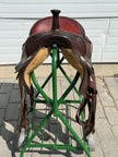 Used Circle Y Pat Earnheart 17” Western Cutter Saddle