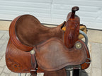 Used Martin Crown C 14” Western Barrel Saddle