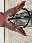 Used Trophy LJD Finalist XL 17” English Saddle