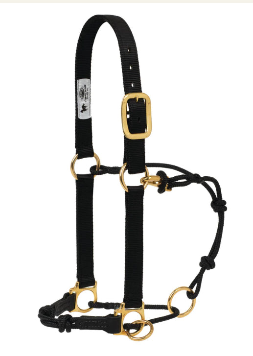 Weaver Horseman’s Halter with Side Ring