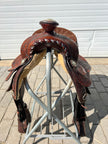 Used Tex Tan Hereford Brand 15.5” Western Saddle