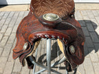 Used Tex Tan Hereford Brand 15.5” Western Saddle