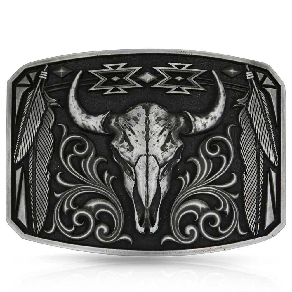 Montana Silversmiths Legend & Pride Attitude Buckle
