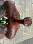 Used Dale Chavez 16” Western Cutter Saddle