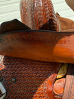 Used Martin Crown C 14” Western Barrel Saddle