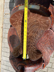 Used Tex Tan Hereford Brand 15.5” Western Saddle