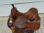 Used Martin Crown C 14” Western Barrel Saddle