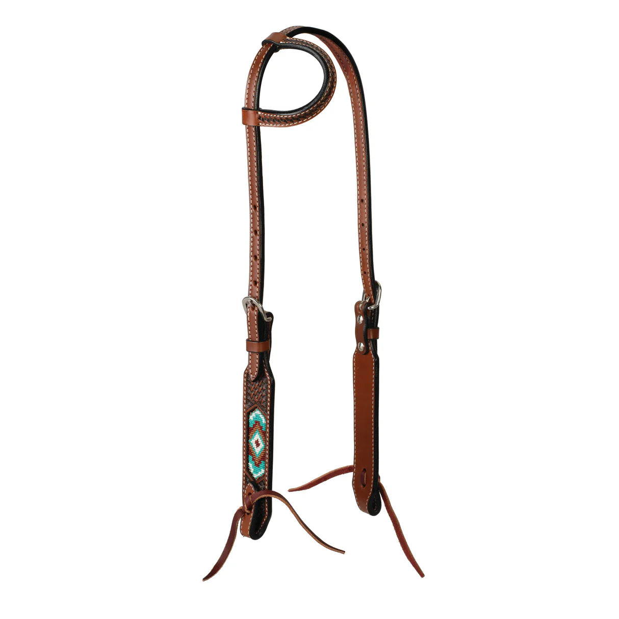 Weaver Sliding Ear Beaded Headstall
