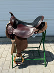 Used High Horse 6918 Rosebud 18” Cordura Western Trail Saddle