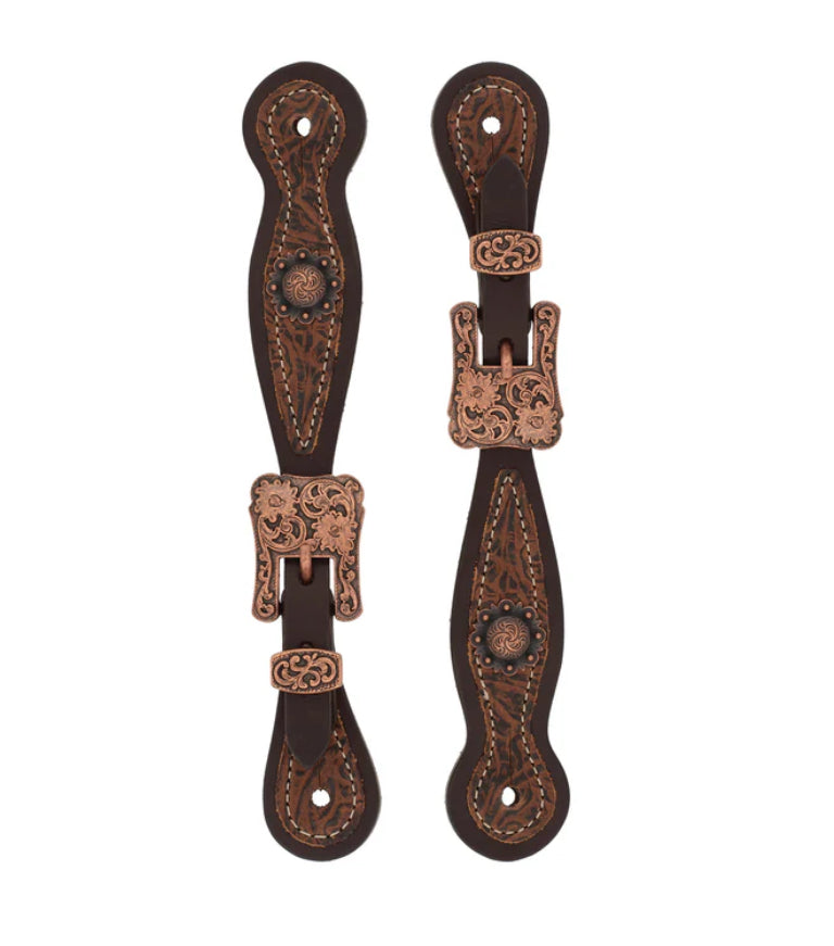 Weaver Western Floral Ladies' Spur Straps