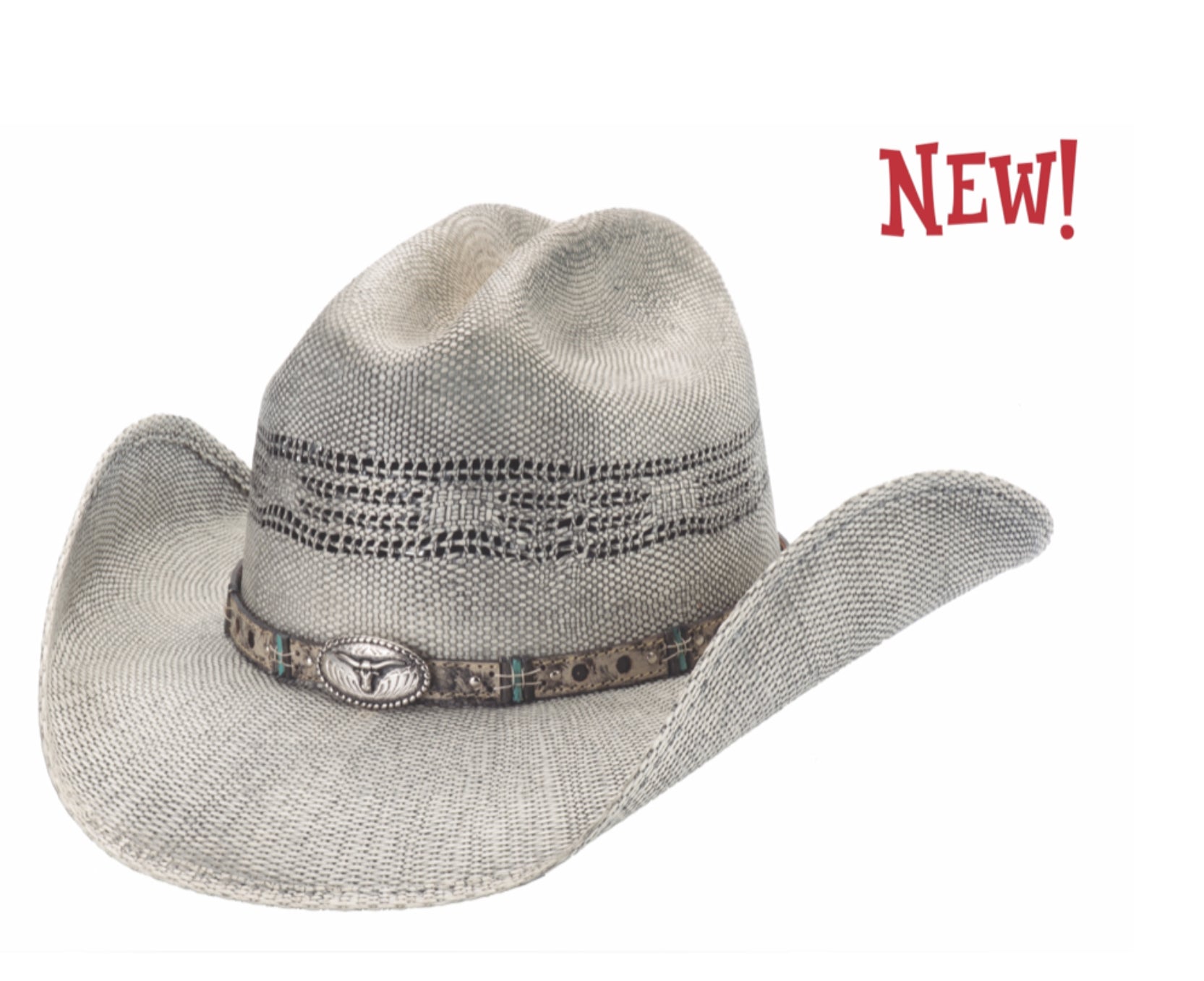 Bullhide Whip Cracking Straw Hat