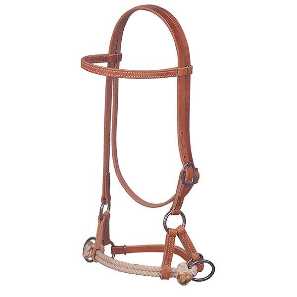 Weaver Harness Leather Double Rope Side Pull
