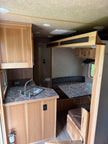 Used 2023 Lakota Living Quarter with 14' LE GN with Mid Tack and Side Ramp Horse Trailer