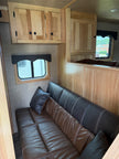 Used 2023 Lakota Living Quarter with 14' LE GN with Mid Tack and Side Ramp Horse Trailer