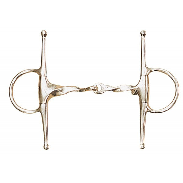 Centaur Stainless Steel Slow Twist Eggbutt Full Cheek