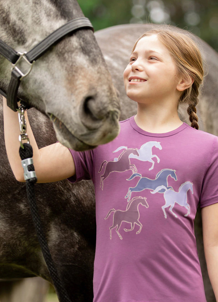 Kid’s Kerrits Playful Ponies Tee