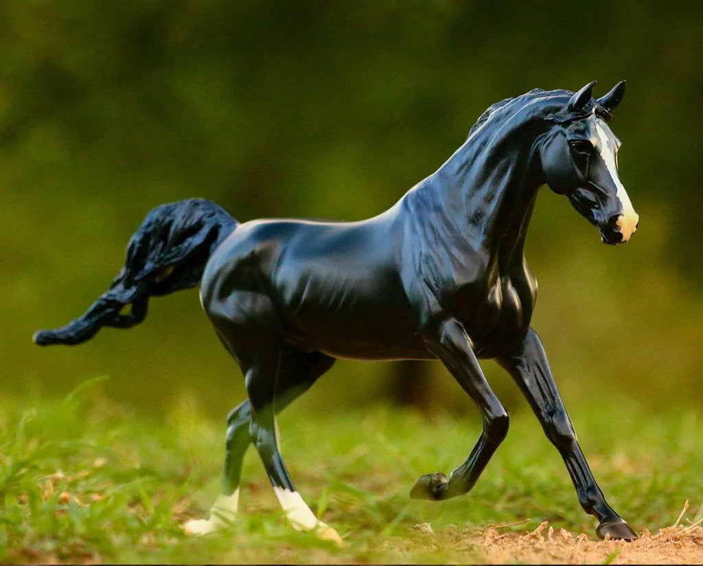 Black top breyer horse