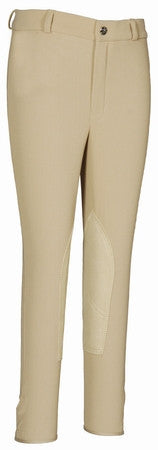 Kids TuffRider Ribb Knee Patch Breech