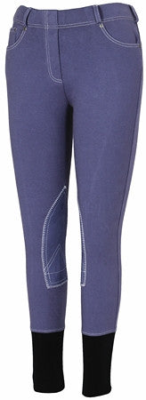 Child TuffRider Newbury Pull-On Jeans with Contrast Stitching Breech