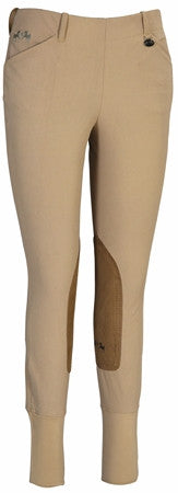 Equine Couture Coolmax Champion Side Zip Breeches W/ Euroseat