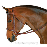 M. Toulouse Platinum Devon Snaffle Hunter Bridle