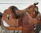 Used Phil Harris 15.5” Western Show Saddle