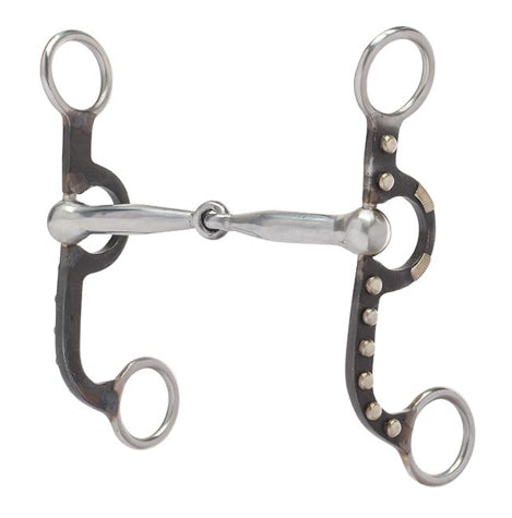 Weaver Professional Antiqued Argentine Snaffle Mouth Bit