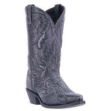 Men's Laredo Garrett Distressed Black Boots - 68407