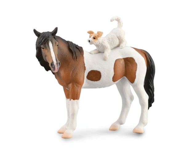 Breyer CollectA Mare & Terrier