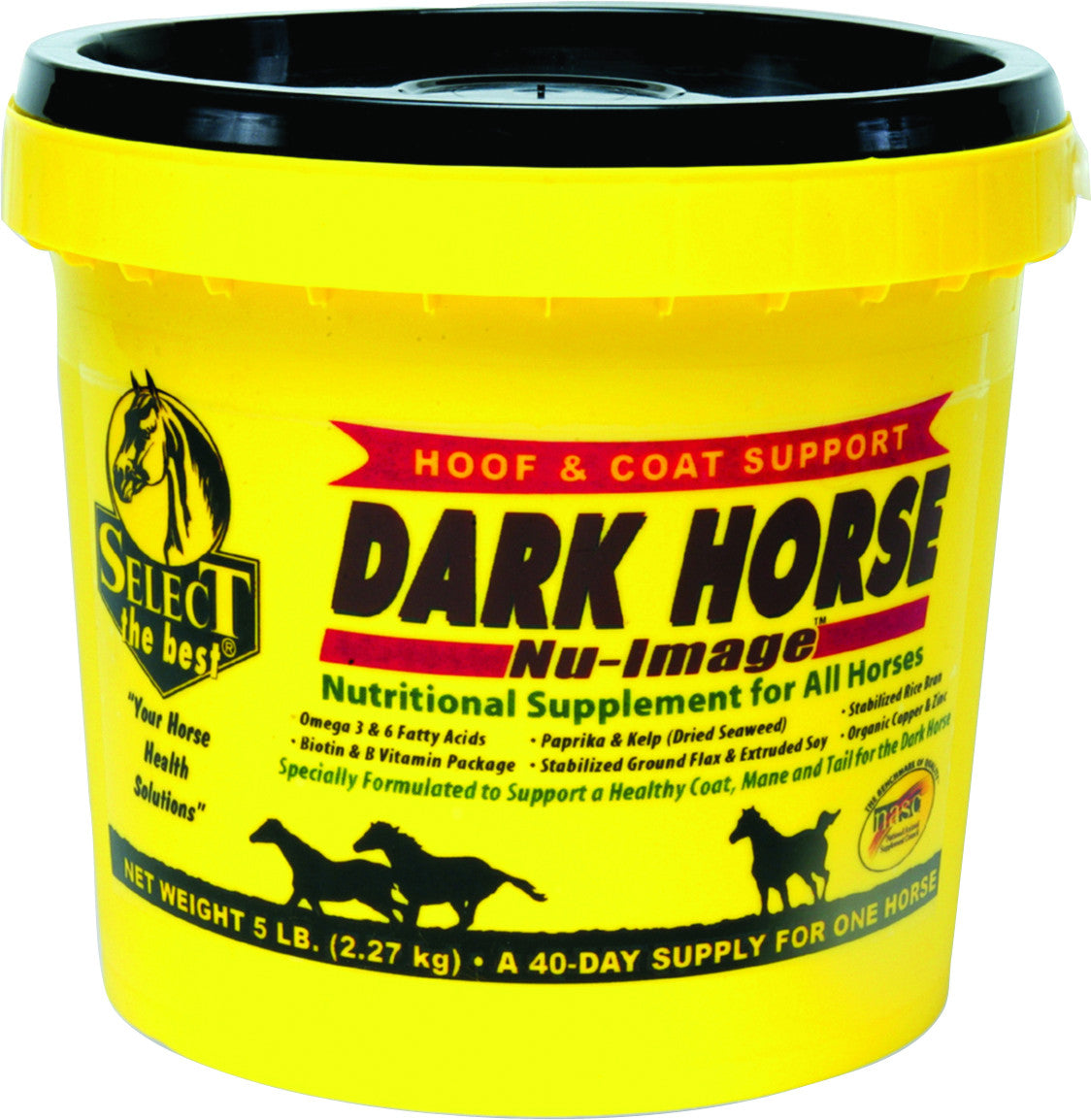 Dark Horse Nu-Image Hoof & Coat Support For Horses