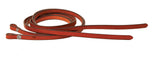 Tory Leather Bridle Leather Rein with Oklahoma Silver Concho