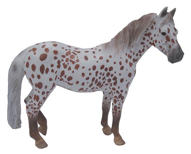 Breyer CollectA CHESTNUT LEOPARD BRITISH SPOTTED PONY MARE