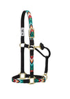 Weaver Leather Nylon Pattern Adjustable Horse Halter