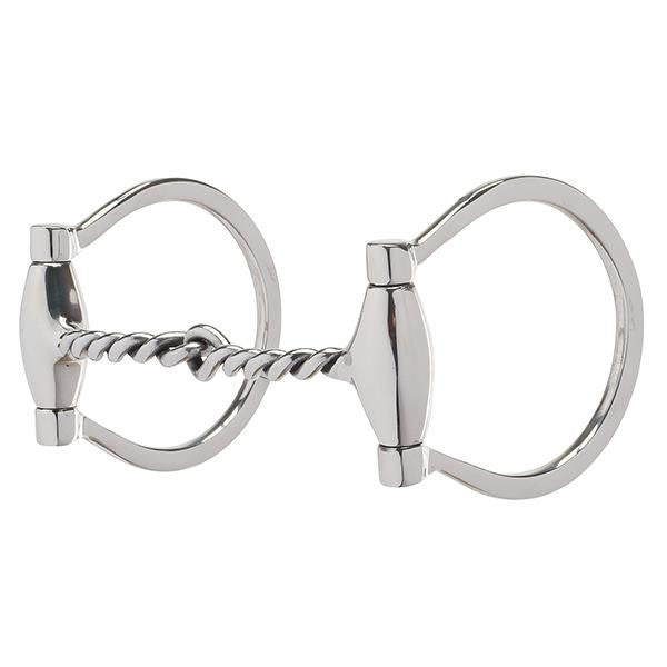 Weaver 5" Sweet Iron Wire Snaffle Mouth Offset Dee Bit