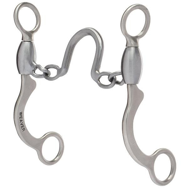 Weaver 5-1/2" Short Shank Horse Bit with Sweet Iron Chain Mouth with Medium Port