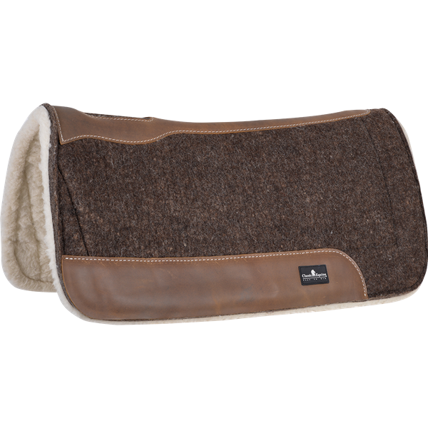 Classic Equine Blended Felt Fleece Bottom Saddle Pad