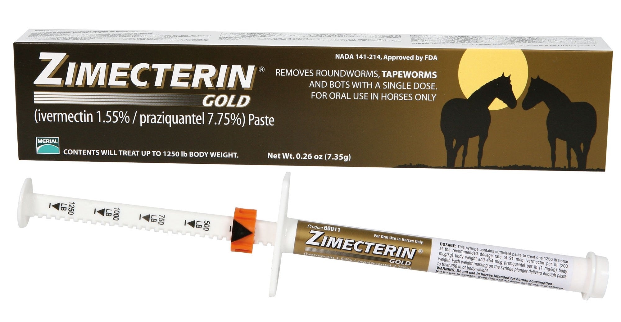 Zimecterin Gold Equine Dewormer